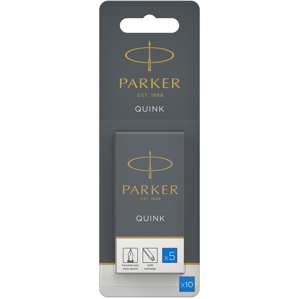 PARKER Tintenpatrone QUINK Königsblau   10 Stück (1950207)