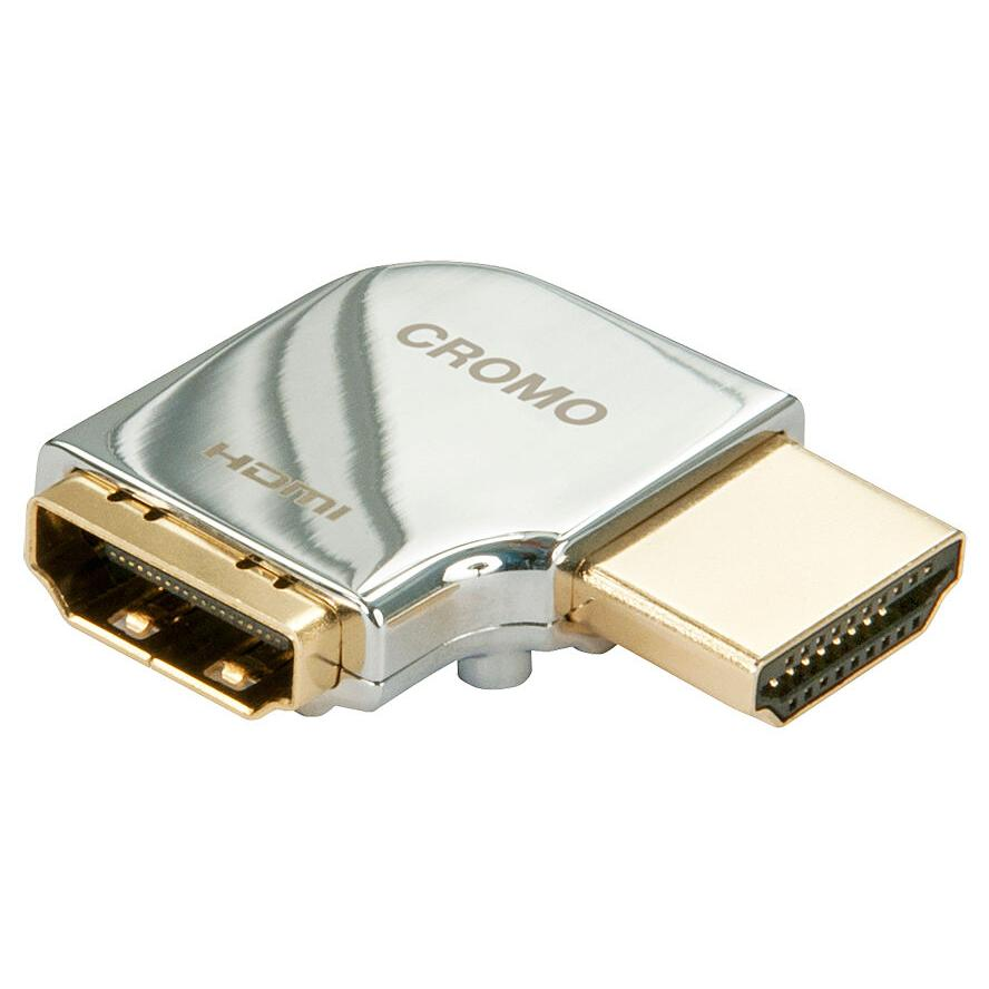LINDY Adapter HDMI CROMO 90 Grad M/F 