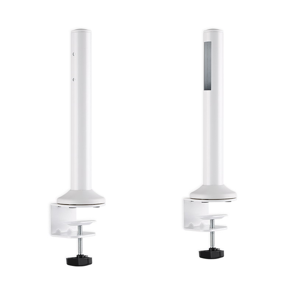 Slatwall desktop mounting pole, set of 2pcs