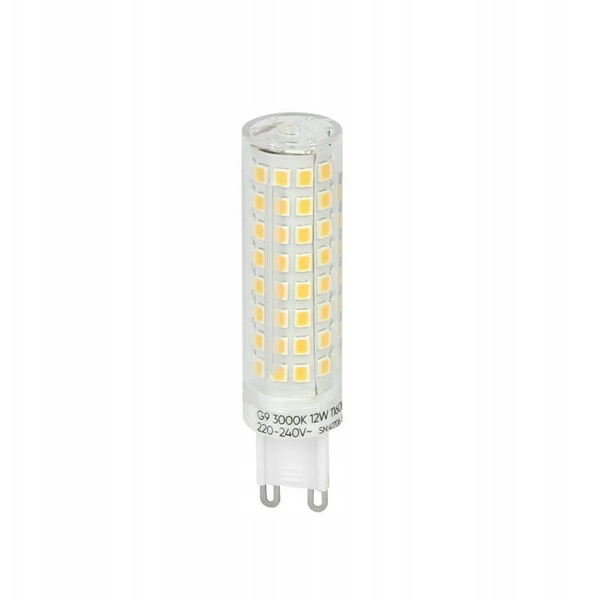 LED bulb G9 230V 12W 3000K warm white color 1160lm