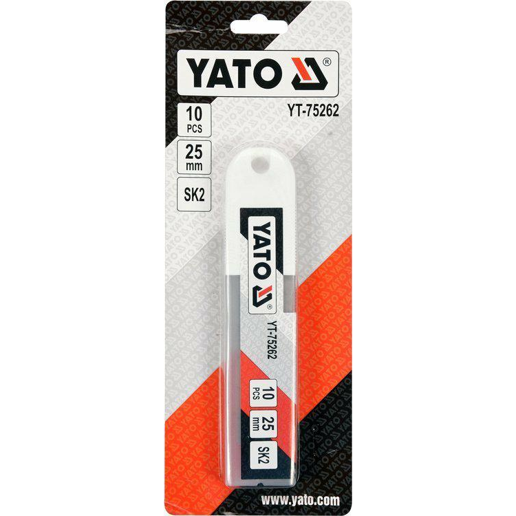 YATO Törhető penge 25 mm (10 db/cs) (YT-75262)