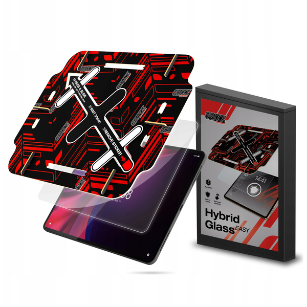 Szkło hybrydowe GrizzGlass HybridGlass Easy do Lenovo Tab P12