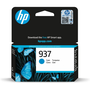 HP 937 Cyan Original Ink Cartridge cartușe cu cerneală 1 buc. Productivitate Standard