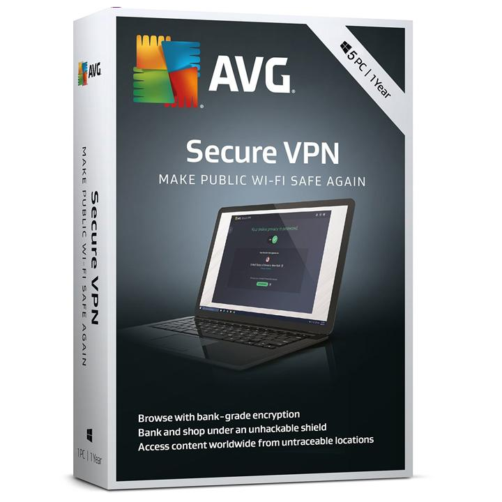 AVG Secure VPN - 10 eszköz / 1 év elektronikus licensz