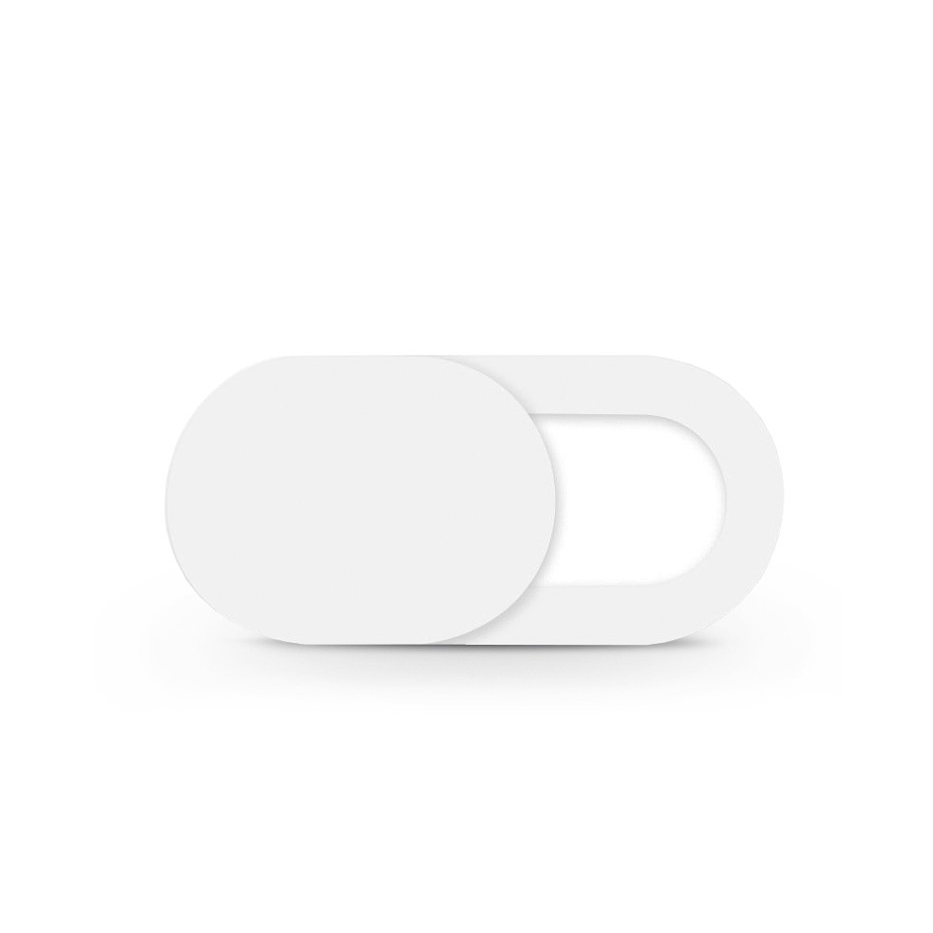 Webkamera privát takaró/borító mobiltelefon, tablet, laptop készülékhez - fehér (PT-5549)