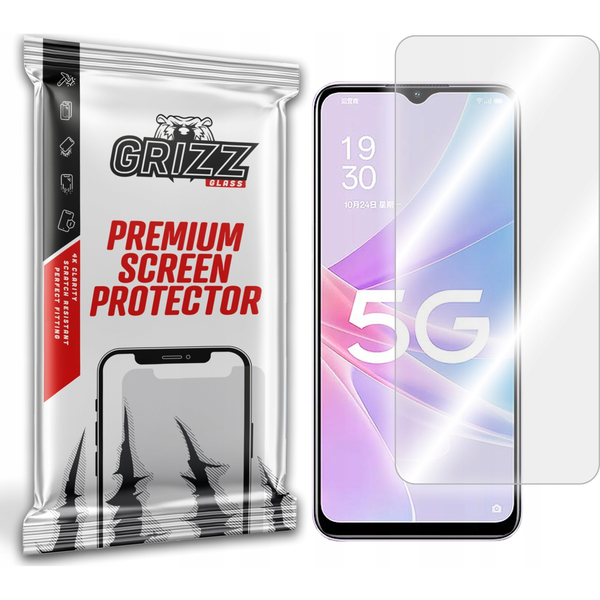  GrizzGlass Szkło hybrydowe GrizzGlass HybridGlass Oppo A78 5G