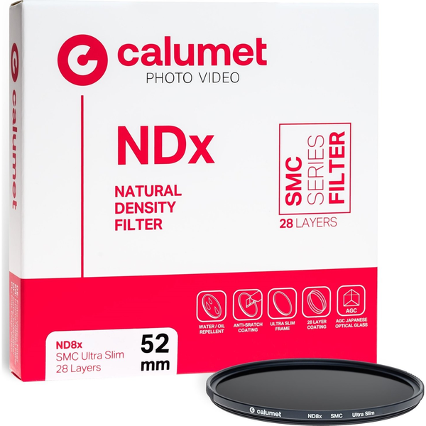 Filtr Calumet Calumet Filtr ND8x SMC 52 mm Ultra Slim 28 Layers