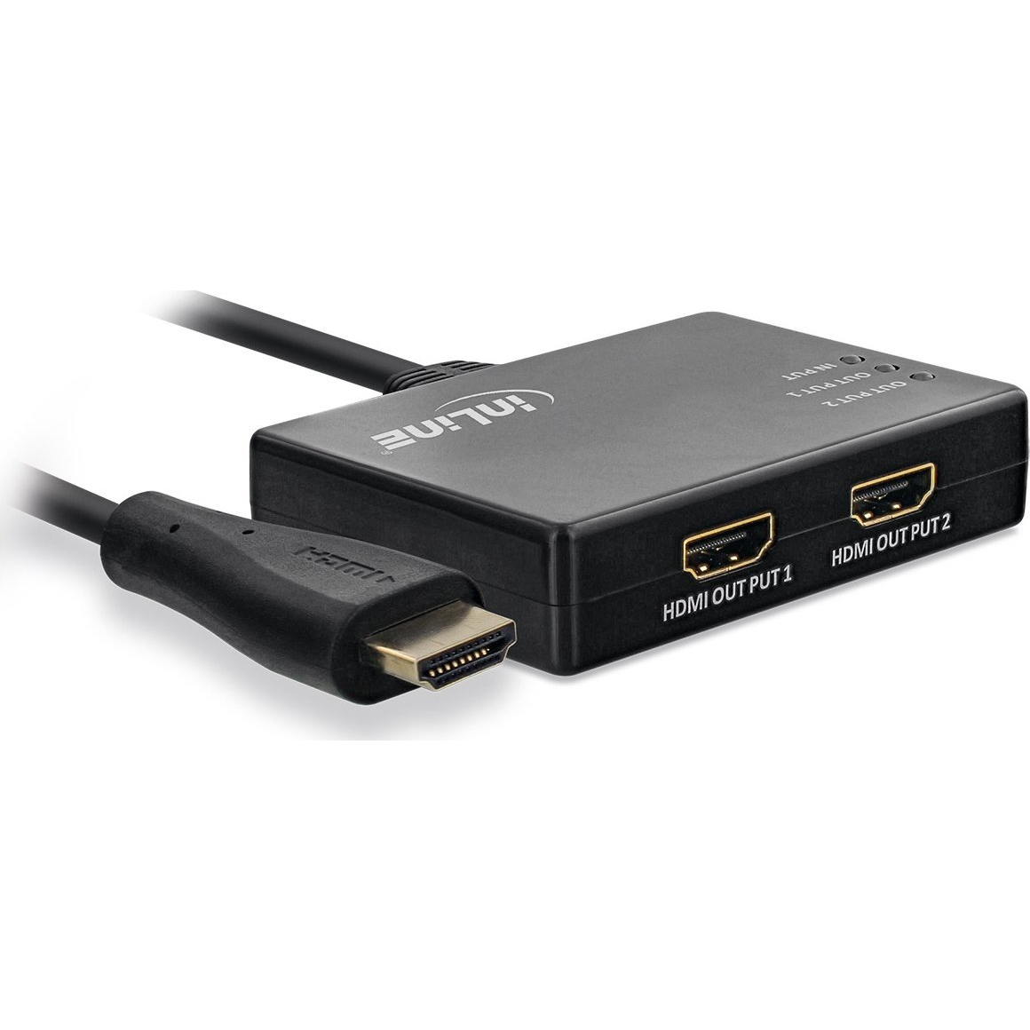 InLine 65009C videó elosztó HDMI 2x HDMI (65009C)