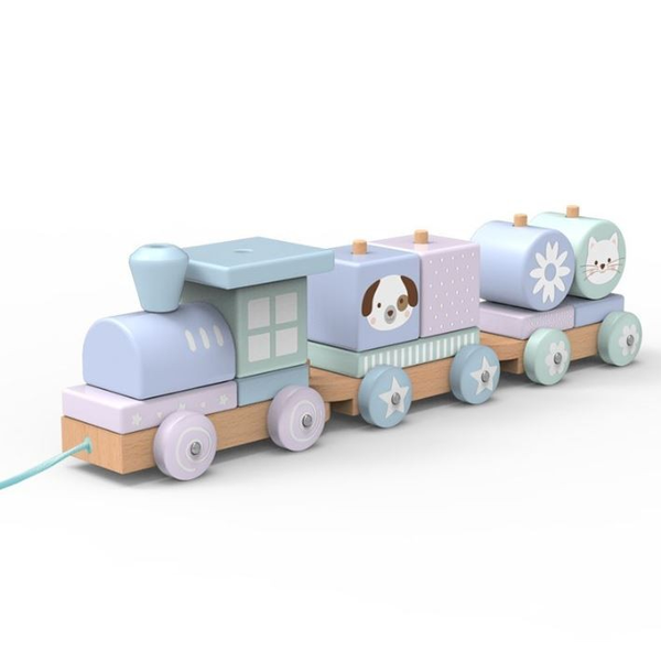 iWood: Fa vonat - Színes