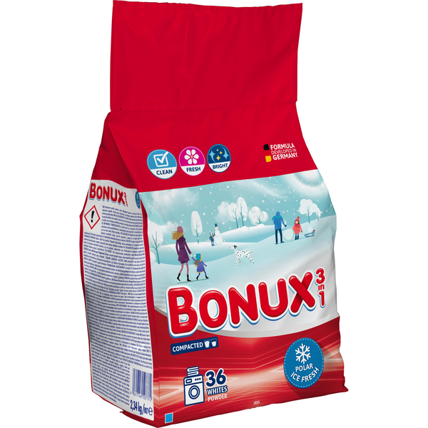 BONUX Polar Ice Fresh 2,34 kg (36 mosás)
