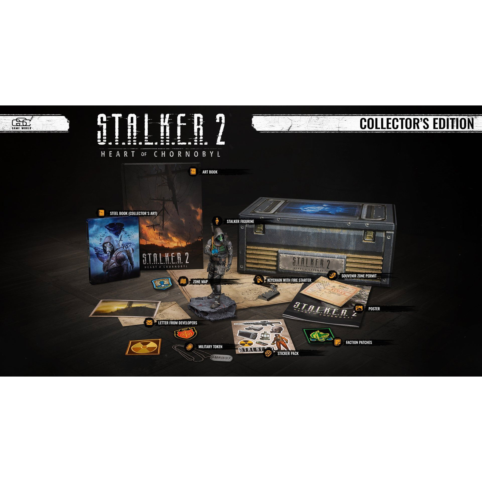 STALKER 2: Heart of Chernobyl Collectors Edition - Xbox Series X (PC - Dobozos játék)