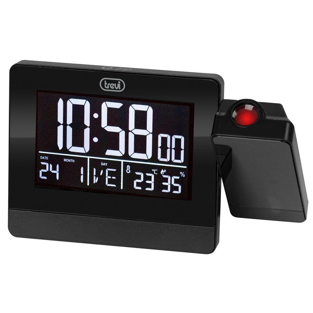 Trevi EC 884 PJ Digitális ébresztőóra Fekete (EC 884 PJ)
