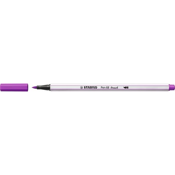 STABILO Pen 68 brush prémium ecsetfilc rugalmas heggyel lila (568/58) (568/58)