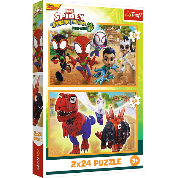 Trefl 34432 puzzle 24 pz Dinosauri