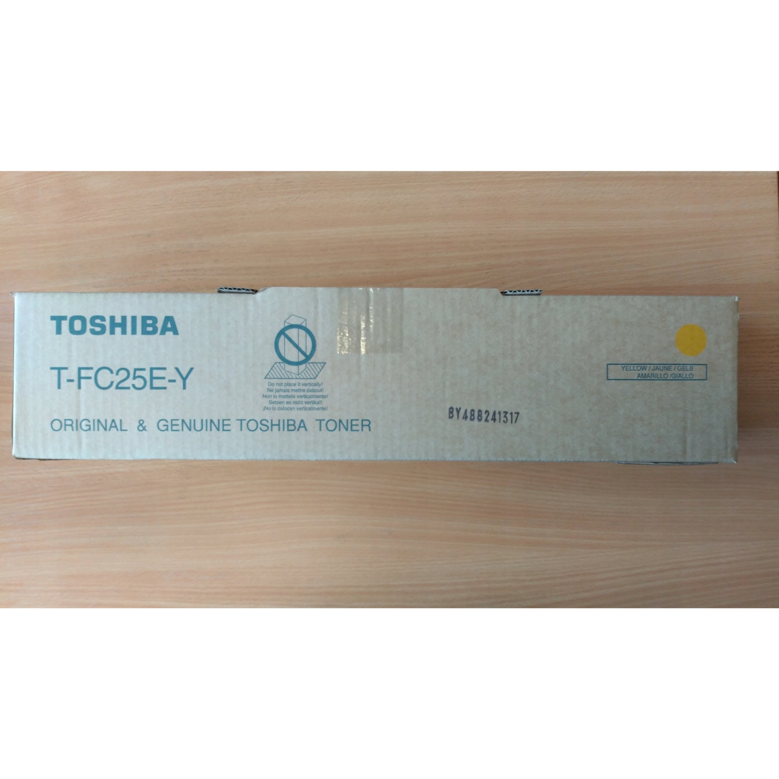 Тонер касета Toshiba T-FC25E T-FC25E-Y (6AJ00000202), жълта