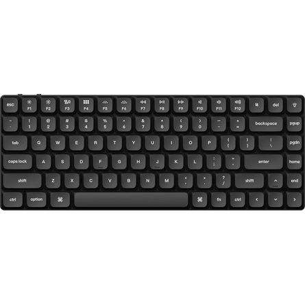Keychron K3 magyar billentyűkészlet sötétszürke (K3-KC-DG) (K3 KEYCAP SET DG)