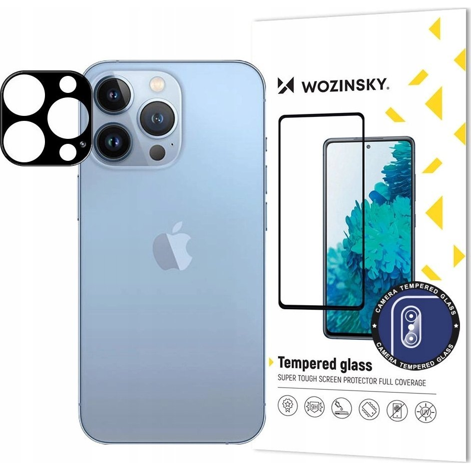 Wozinsky Full Glass 9H Kamera Lencse Védő Edzett Üveg The iPhone 16 Pro Max (5907769364334)