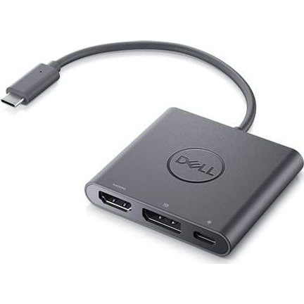 DELL DBQAUANBC070 dokkoló állomás és port replikátor Vezetékes USB 3.2 Gen 2 (3.1 Gen 2) Type-C Fekete (470-AEGY)