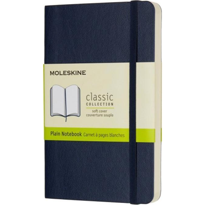 Moleskine Notesz Qp613B20 Puha Zafír Kék P Sima (MS-854726)