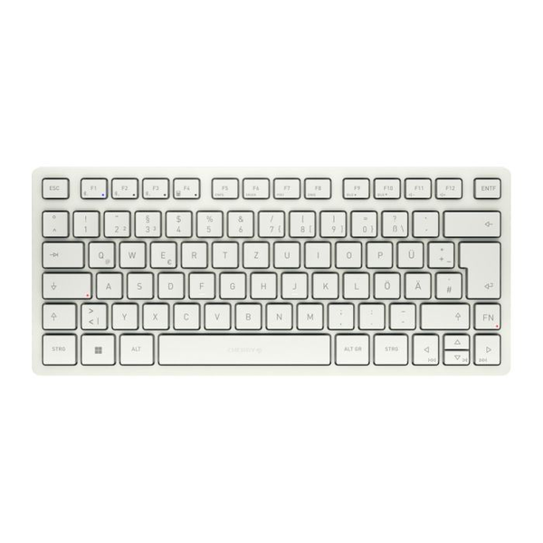 CHERRY KW 7100 MINI BT tastiera Universale Bluetooth QWERTZ Tedesco Bianco
