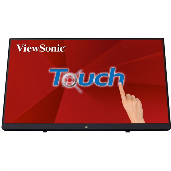 Viewsonic TD2230 computerskærm 54,6 cm (21.5") 1920 x 1080 pixel Fuld HD LCD Berøringsskærm Multibruger Sort