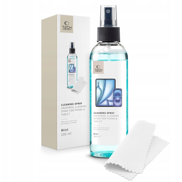TECH-PROTECT CLEANING SPRAY FOR PHONE & TABLET 200ML EKO MINT