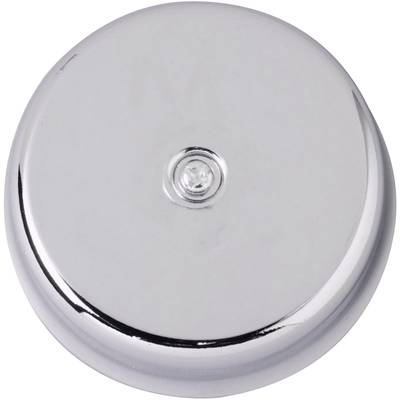 Vezetékes csengő, gong, 8V/AC, 82 dBA, króm, Heidemann 70036 (70036)