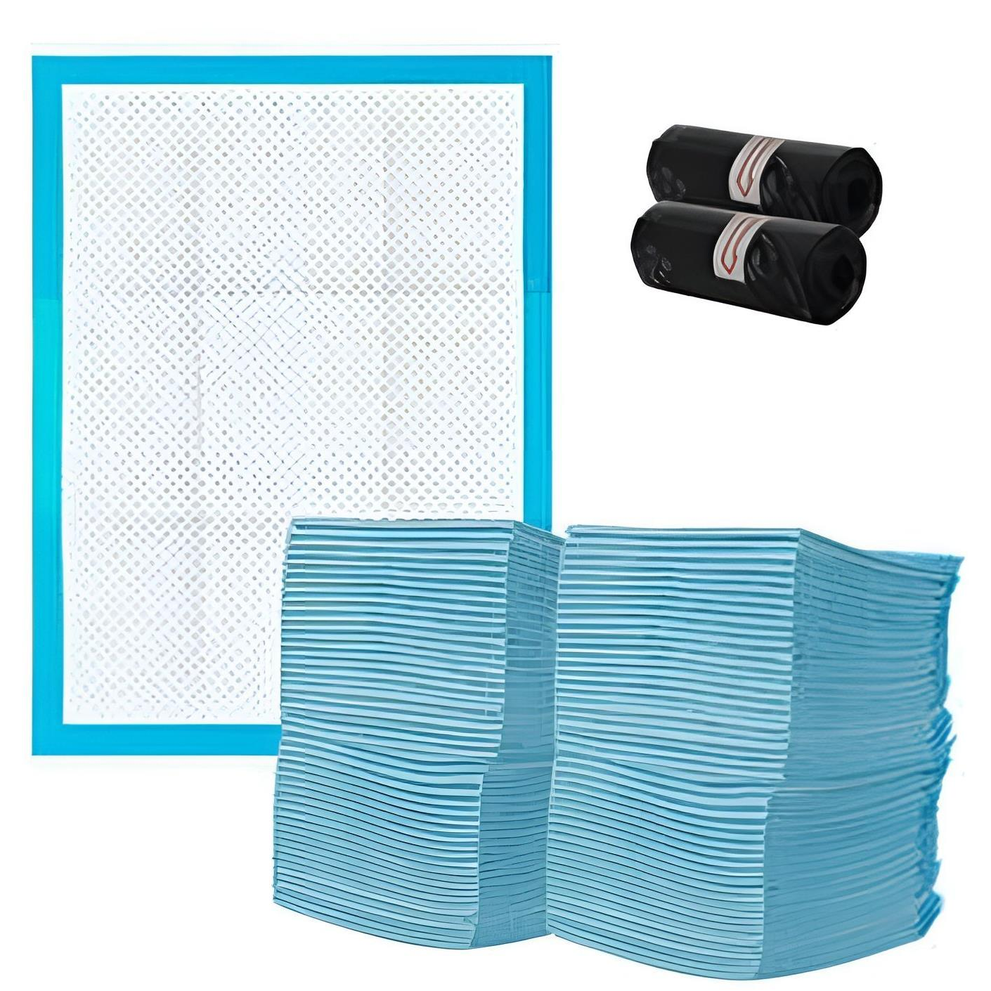 Purlov 21603 Training absorbent pads for dogs 60 × 90 cm, 100 pcs + bonus (49085)