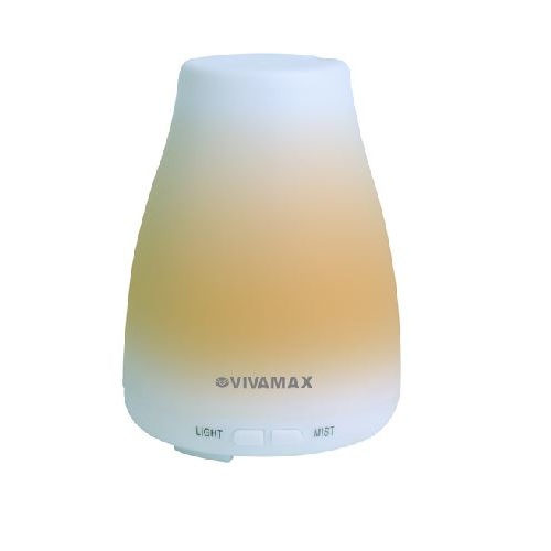 Vivamax GYVH35 ultrahangos aroma párologtató 30 ml/óra és éjszakai fény (GYVH35)