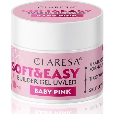 Activeshop Żel budujący Soft&Easy gel Baby Pink 90g