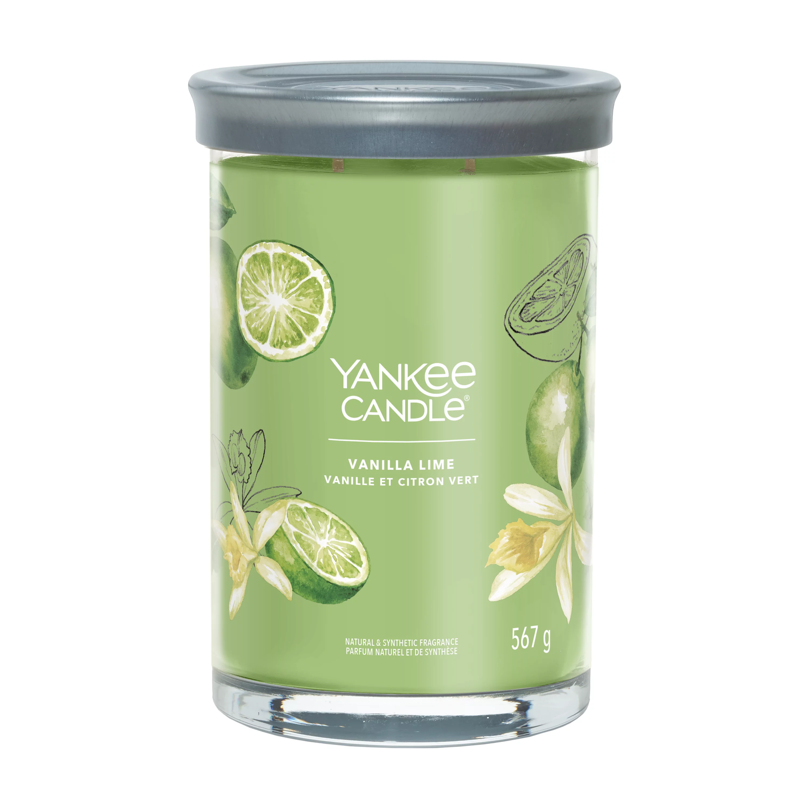 Yankee Candle Signature Vanilla Lime Tumbler Illatgyertya 567g (1630721E)