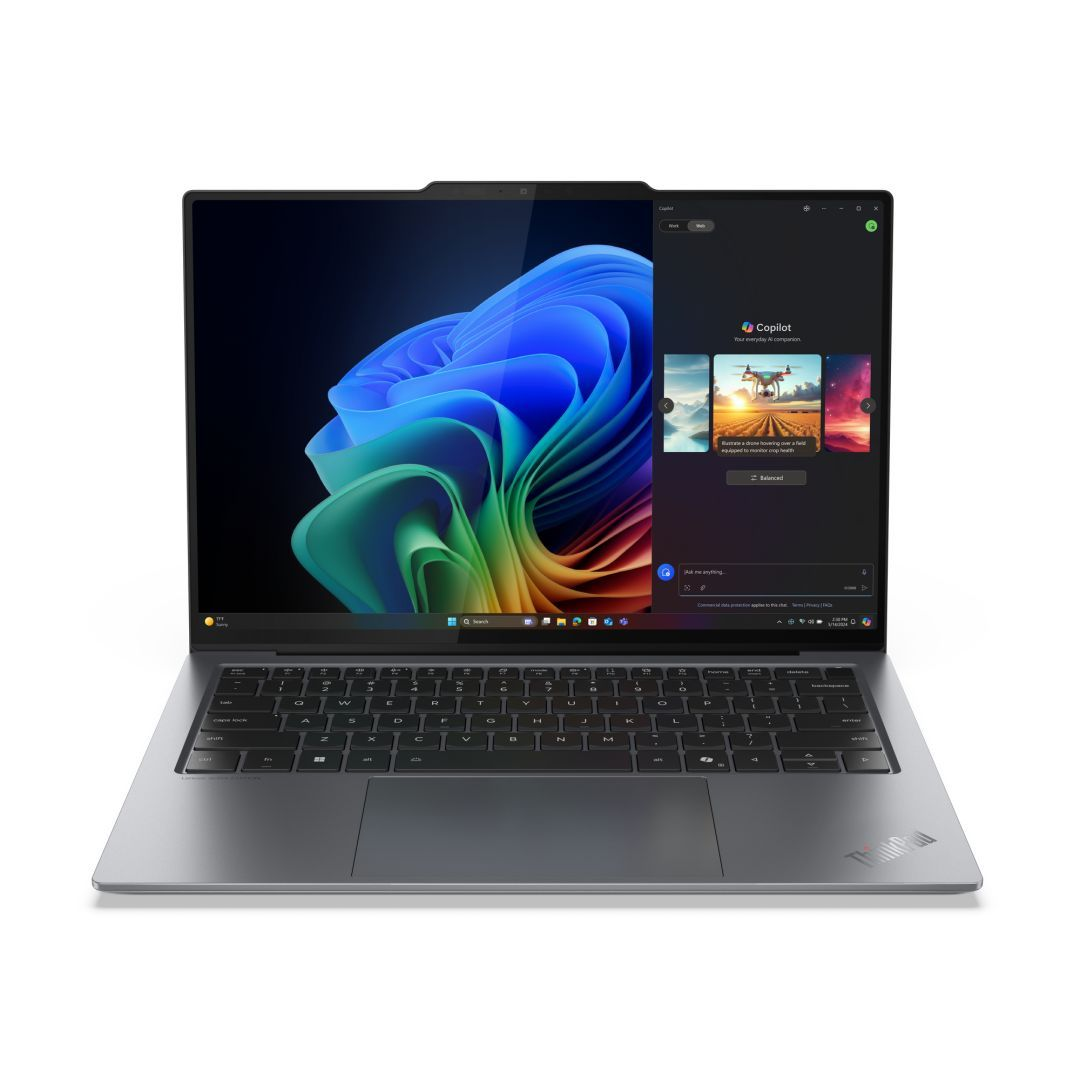 Lenovo ThinkPad X9-14 Gen 1 Aura Edition Copilot+ PC Intel Core Ultra 7 258V Laptop 35,6 cm (14") WUXGA 32 GB LPDDR5x-SDRAM 1 TB SSD Wi-Fi 7 (802.11be) Windows 11 Pro Maďarský Šedá