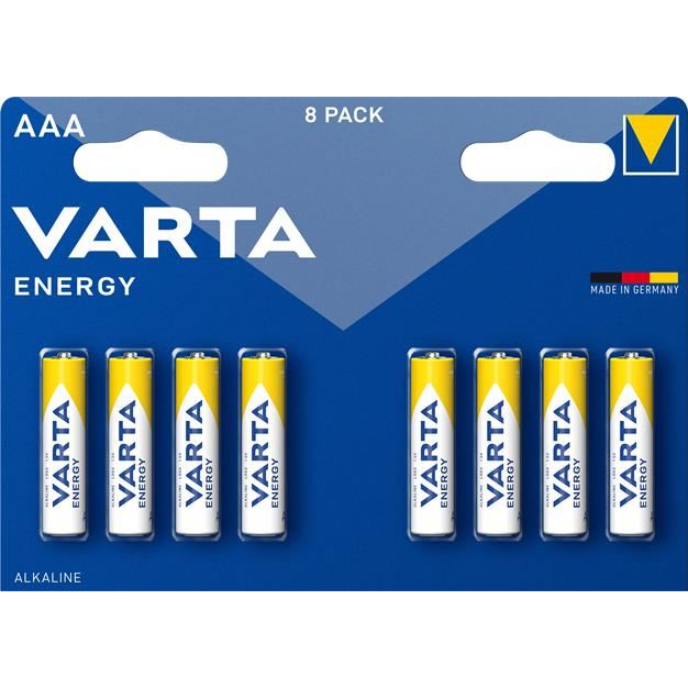 Varta Energy alkáli elem AAA 8db (4103229418) (Varta4103229418)