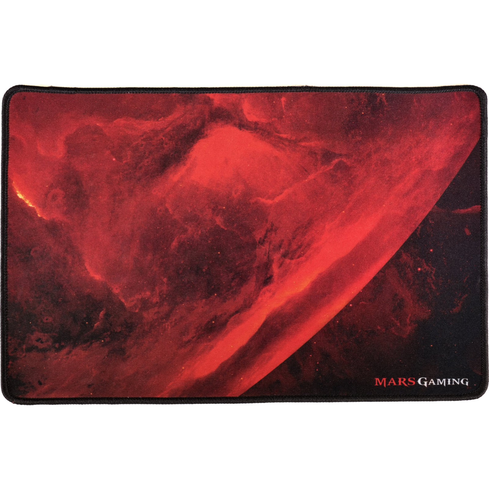 Mars Gaming MRMP0 egéralátét Játékhoz alkalmas egérpad Fekete, Vörös (4713105966398)