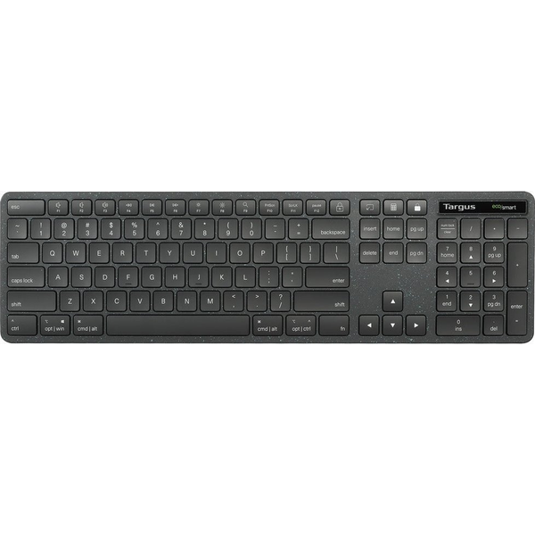 Targus EcoSmart AKB874NO tastatur Universel USB QWERTY Nordisk Sort
