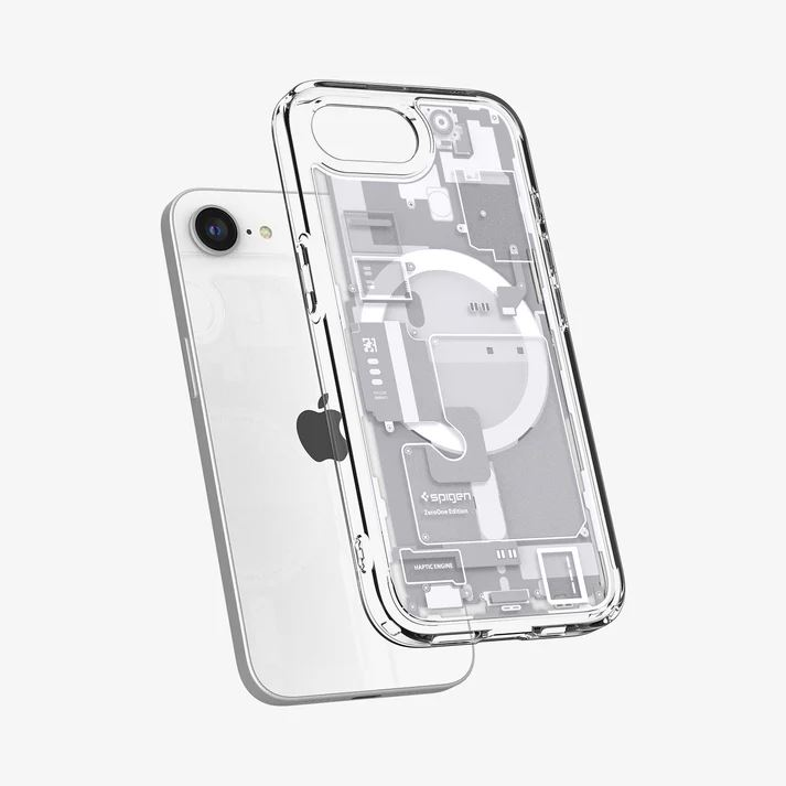 Spigen Ultra Hybrid Zero One (MagFit) Apple iPhone 16e tok fehér (ACS09142) (ACS09142)