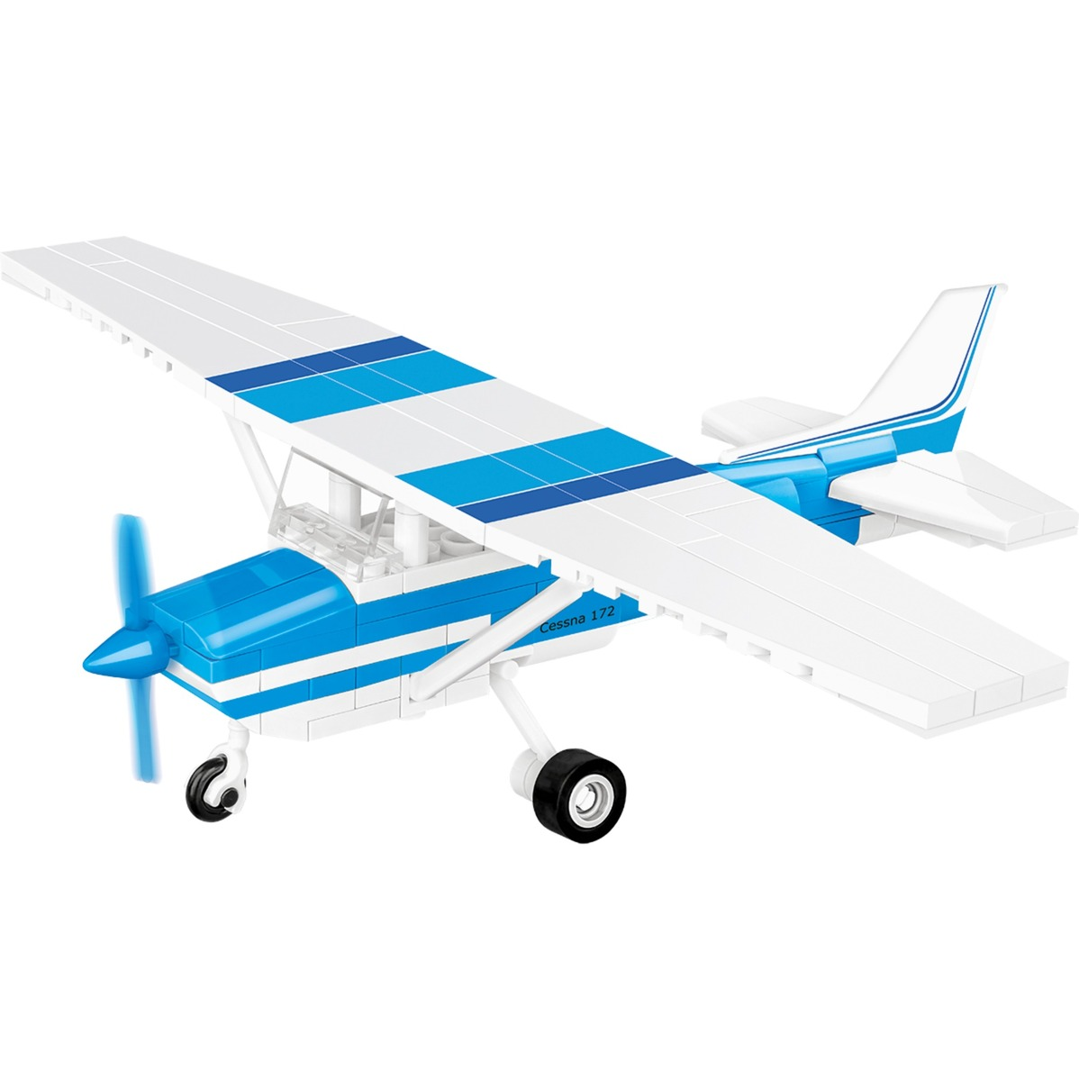 COBI Cessna 172 Skyhawk 160 darabos készlet - Fehér/Kék (COBI-26622)