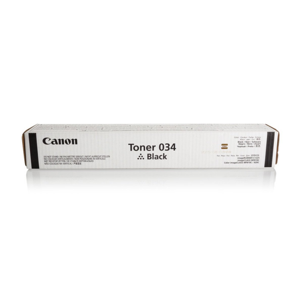 Canon 034 tonerpatron 1 stk Original Sort
