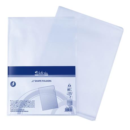 Victoria 1780YVIC-00 A4 80 mikron narancsos felületű genotherm - átlátszó (100 db/csomag) (1780YVIC-00)