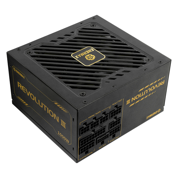 Power SupplyEnermax Revolution 3 1000W ATX 3.1 PCIe 5.1