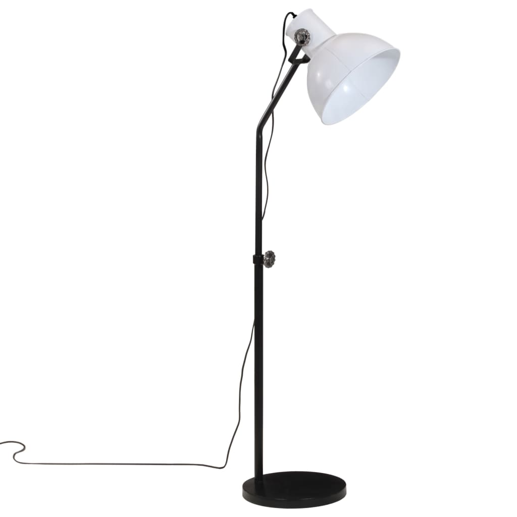 fehér állólámpa 25 W 30x30x90-150 cm E27 (371879)