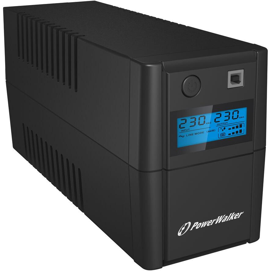 PowerWalker 10120091 VI 650 SHL IEC 650VA / 360W Vonalinteraktív Back-UPS (10120091)