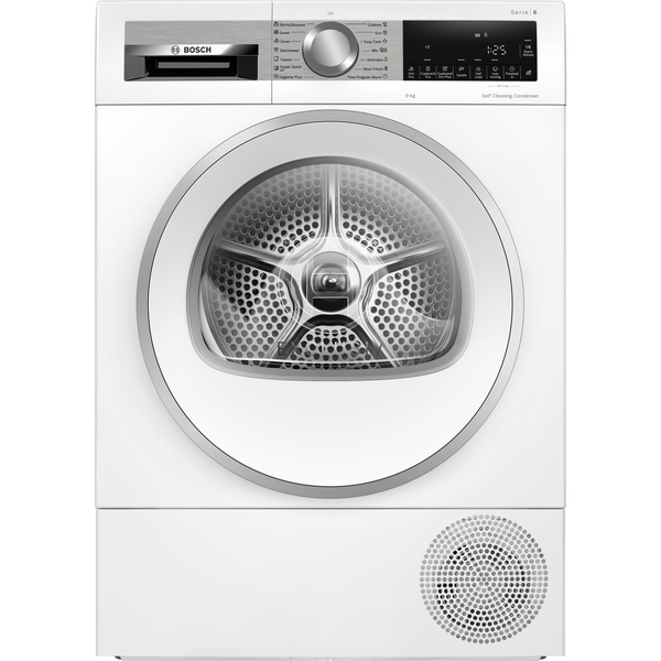 Bosch WQG24591BY Hőszivattyús szárítógép 9 kg 128 kWh/100 ciklus