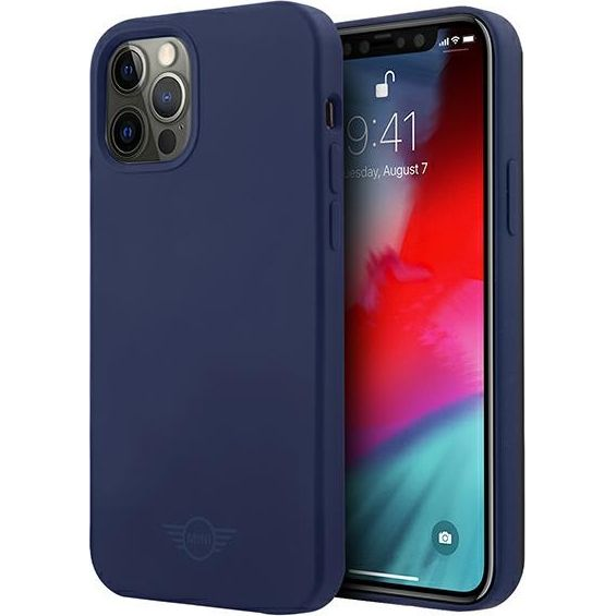 OVITEK MINI MORRIS TRD SILIKONSKI OVITEK ZA IPHONE 12 PRO MAX NAVY