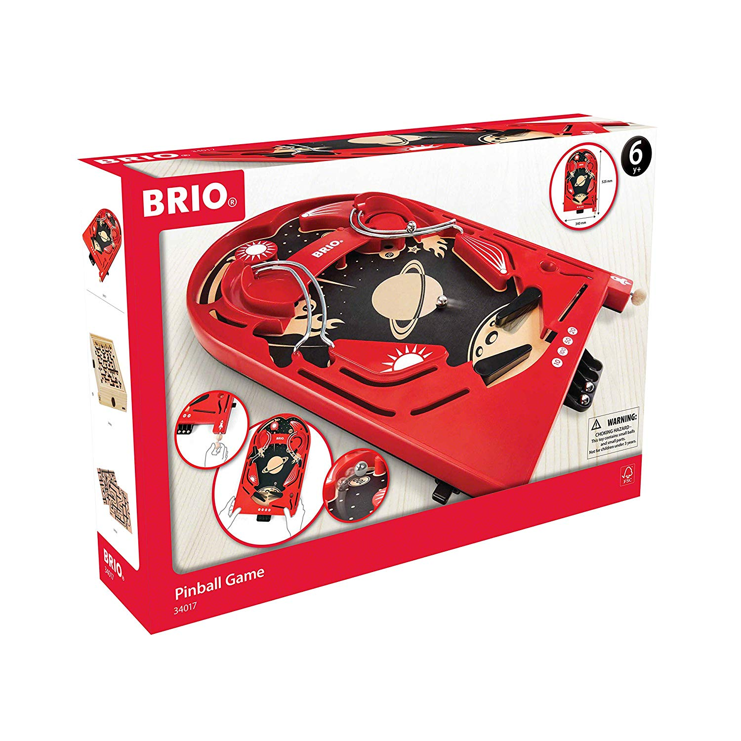 BRIO Pinball játék (34017)
