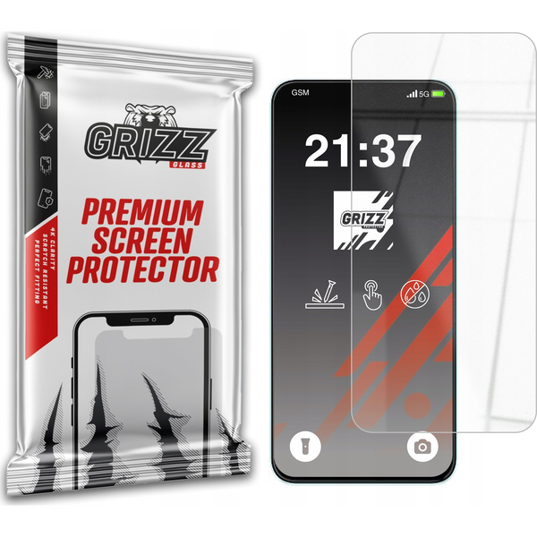 Szkło hybrydowe GrizzGlass HybridGlass do ZTE Blade A55