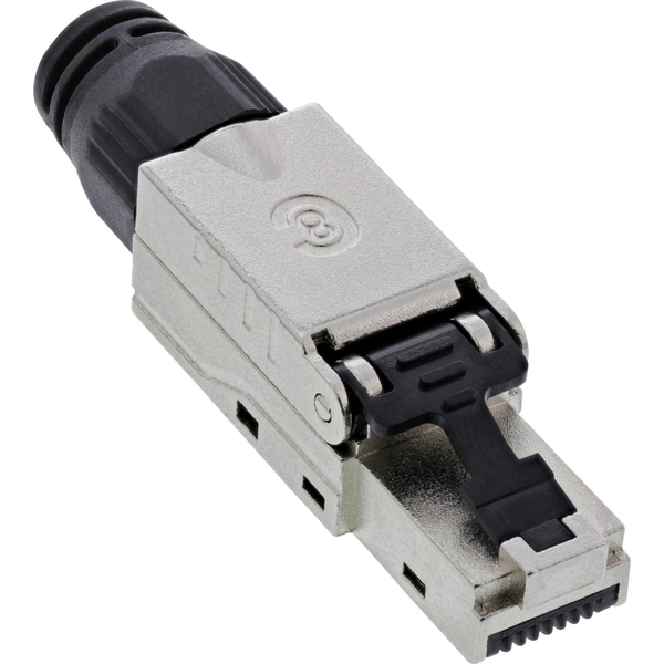 InLine 76204C cavo di collegamento RJ-45 Argento