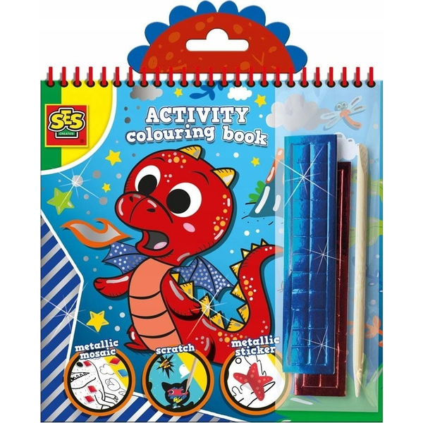 SES Creative 00115 картинка и книга оцветяване Книжка/албум за оцветяване