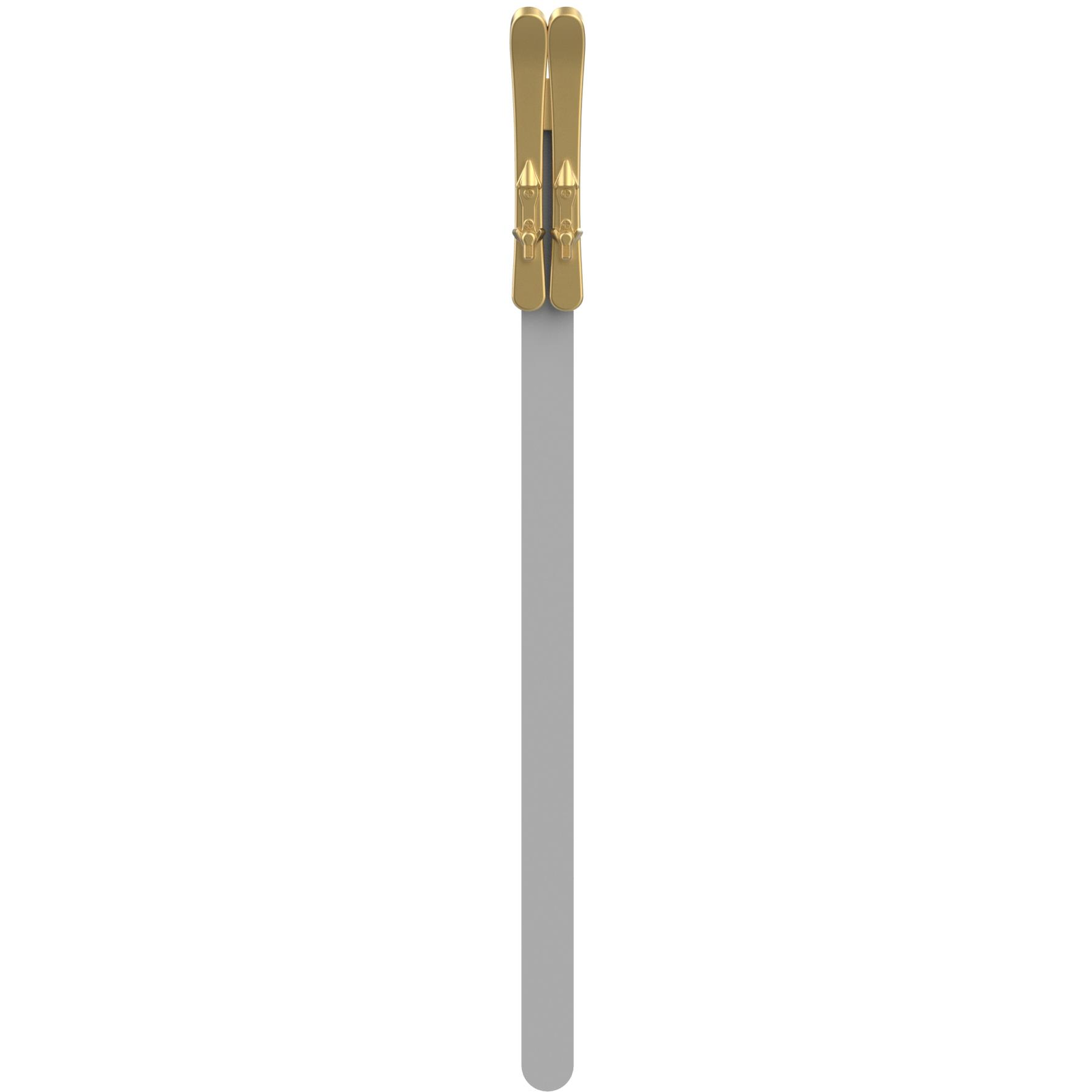 MTM 3D bookmark, Golden skis (MTMB265-01)