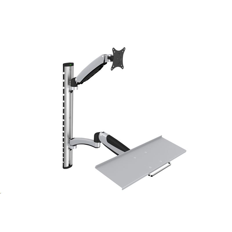 Digitus karos monitor állvány billentyűzet tartóval 17-27